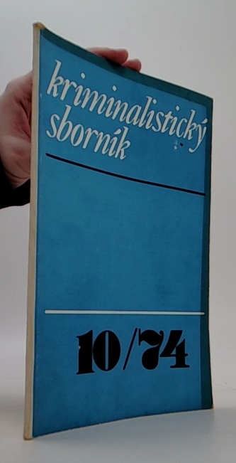 Kriminalistický sborník 10/74