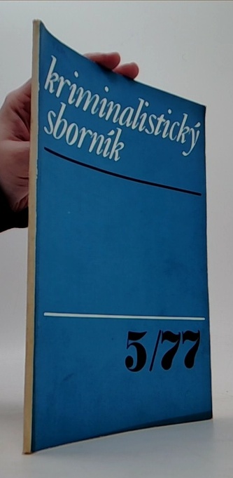 Kriminalistický sborník 5/77