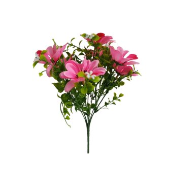 Kopretina kytička růžová  J196 růžová