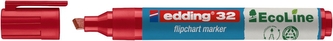 Popisovač na flipchart EDDING 32 EcoLine - červený