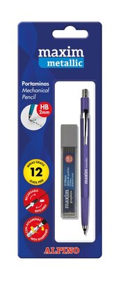 Alpino Mechanická tužka Metalix + krabička s tuhami