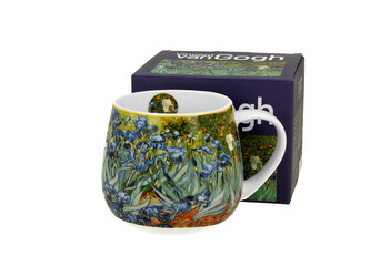 Kubek baryłka IRISES inspired by Van Gogh