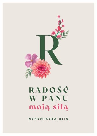 Karnet - Radość moją siłą