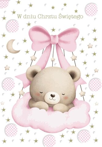 Kartka okolicznościowa Chrzest
