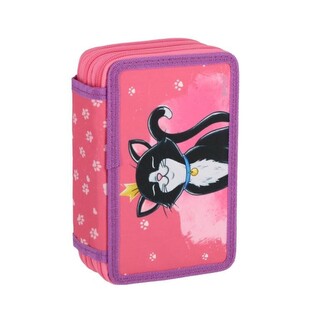 Penál 3-patrový/plný SPIRIT - Cat Queen