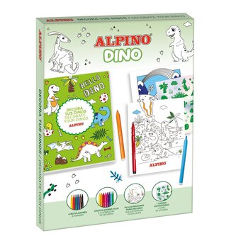 Alpino kreativní set DINO