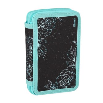 Penál 2-patrový/plný SPIRIT - Flowers