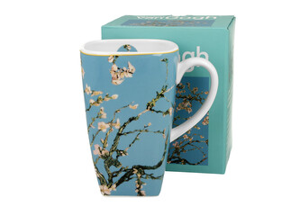 Kubek kwadratowy ALMOND BLOSSOM inspired by Van Gogh
