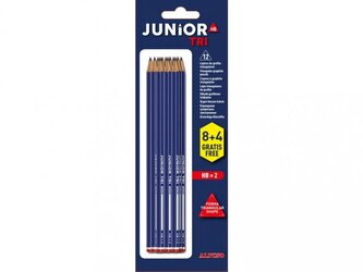 Alpino Trojuholníkový Tužky Graph 8+4ks