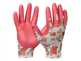 Rukavice GARDELUXE - POMEGRANATE pracovní velikost 7
