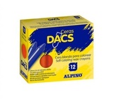 Balení 12 voskovek Dacs modrá