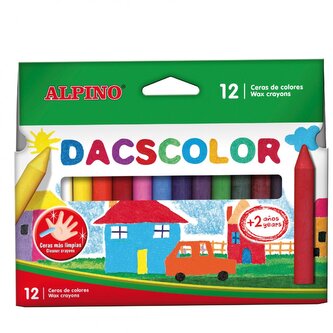 Balení 12 voskovek Dacscolor