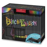 Pastelky Faber-Castell Black Edition rolovací pouzdro, 72 ks
