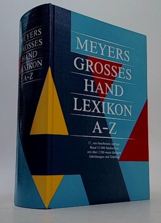 Meyers grosses hand lexikon A-Z