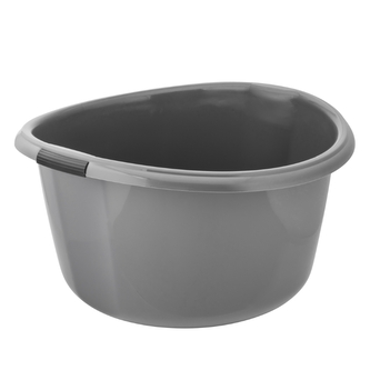 MISKA GŁĘBOKA 30L SZARA