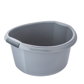 MISKA GŁĘBOKA 25L SZARA
