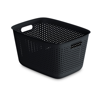 OPENSTORE POJEMNIK 39X29X22CM 17L CZARNY (5550)