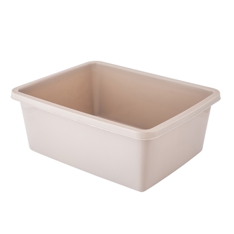 MISKA PROSTOKĄTNA 33,7X26,8CM 8L TAUPE
