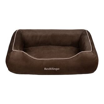 Red Dingo Donut Bed Pelech pro psy Large 100 cm – hnědý