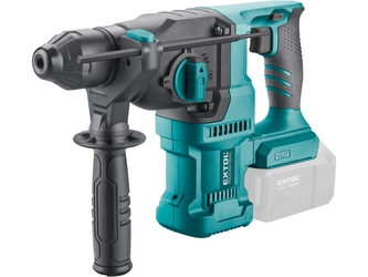 EXTOL INDUSTRIAL kladivo vrtací aku SHARE20V, 2,6J, SDS plus, BRUSHLESS, 20V Li-ion, bez baterie a nabíječky