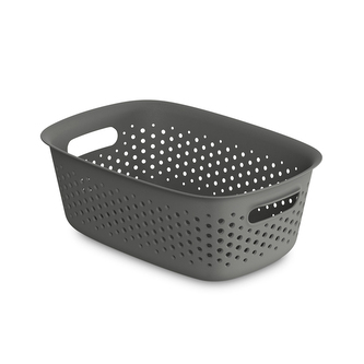 OPENSTORE POJEMNIK 28X19,5X10,5CM 3,5L SZARY (5320)