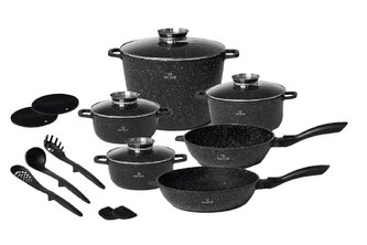 Sada mramorového nádobí s nepřilnavým povrchem – 17 ks Sada mramorového nádobí s nepřilnavým povrchem – 17 ks