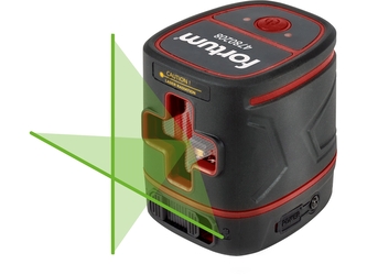 FORTUM laser zelený liniový křížový samonivelační FORTUM laser zelený liniový křížový samonivelační