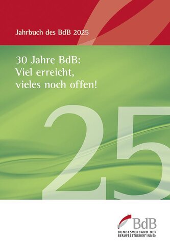 30 Jahre BdB: Viel erreicht, vieles noch offen!