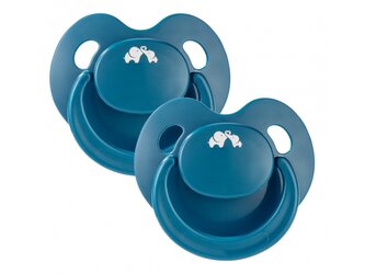 Šidítko silikonové Physio Air Eco 2ks 6m+ Blue