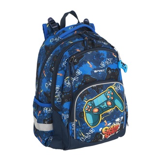 Školní batoh NEWBIE 3D - Game Over