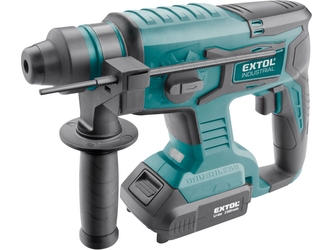 EXTOL INDUSTRIAL kladivo vrtací aku SHARE20V, 1,7J, SDS plus, BRUSHLESS, 20V Li-ion, 2000mAh