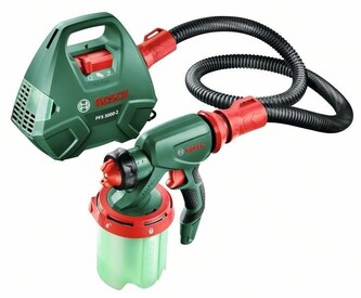 Bosch PFS 3000-2 systém pro nástřik barev, 650 W, SprayControl, 3stupňová tryska, 2 m2 za 1 min