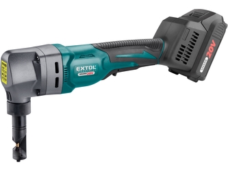 EXTOL PREMIUM nůžky na plech, prostřihovačky aku SHARE20V, BRUSHLESS, 2Ah EXTOL PREMIUM nůžky na plech, prostřihovačky aku SHARE20V, BRUSHLESS, 2Ah