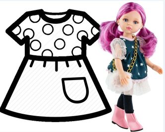 Ubranko dla lalek 32cm
