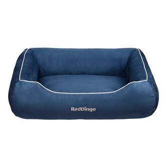 Red Dingo Donut Bed Pelech pro psy Medium 80 cm – modrý