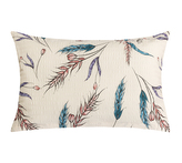 Povláček krepový - Béžová,Modrá - 40x60cm na zip ( pouze povlak )