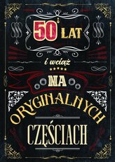 Karnet Urodziny 50