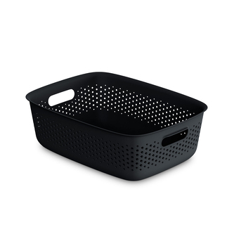 OPENSTORE POJEMNIK 39X29X13CM 10L CZARNY (5510)