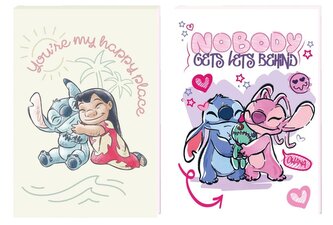 Notes A6/30K z poddrukiem Stitch (12szt)