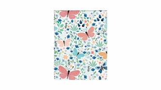 Okładka na dokumenty ucznia pion butterflies