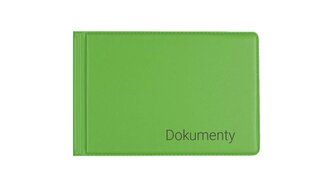 Okładka na dokumenty małe grass