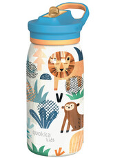 Dětská nerezová láhev Pop, 445ml, Quokka, džungle