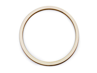 Dřevěný kruh Ø20 cm plochý - 2 ks - přírodní sv.