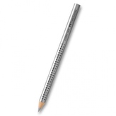 Pastelka Faber Castell JUMBO GRIP Metallic stříbrná