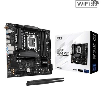 ASRock MB Sc LGA1851 B860M Pro-A WiFi, Intel B860, 4xDDR5, 1xDP, 1xHDMI, WiFi, mATX ASRock MB Sc LGA1851 B860M Pro-A WiFi, Intel B860, 4xDDR5, 1xDP, 1xHDMI, WiFi, mATX