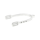 HORZE Šporny s kamínky Stříbrná