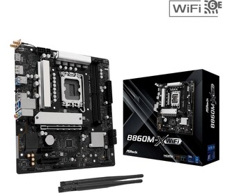 ASRock MB Sc LGA1851 B860M-X WIFI, Intel B860, 2xDDR5, 1xDP, 1xHDMI, WiFi, mATX ASRock MB Sc LGA1851 B860M-X WIFI, Intel B860, 2xDDR5, 1xDP, 1xHDMI, WiFi, mATX