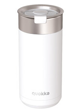 Termohrnek se sítkem Boost, 400ml, Quokka, bílý