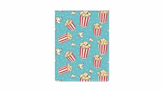 Okładka na dokumenty ucznia pion popcorn