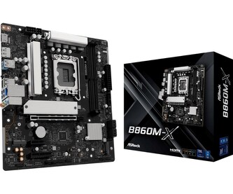 ASRock MB Sc LGA1851 B860M-X, Intel B860, 2xDDR5, 1xDP, 1xHDMI, mATX ASRock MB Sc LGA1851 B860M-X, Intel B860, 2xDDR5, 1xDP, 1xHDMI, mATX